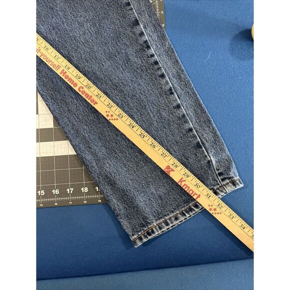 Levi's 550 Relaxed Fit Men's 36x32 Blue Jeans 100% Cotton Medium Stonewash Fade - Picture 6 of 8